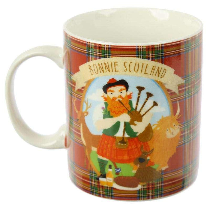 Scottish Piper Mug - Myhappymoments.co.uk