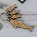 Personalised Mummy Shark Keyring - Myhappymoments.co.uk