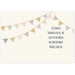 Personalised Rose Gold Bunting Card