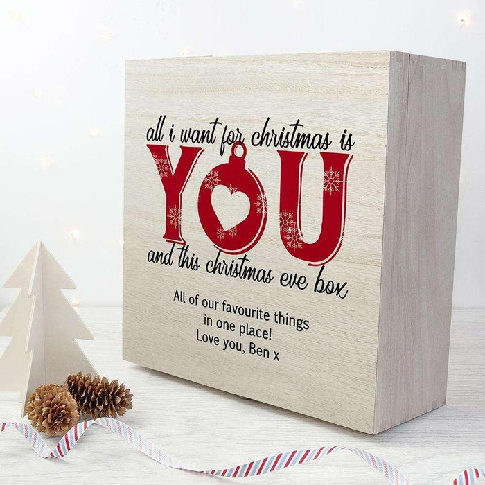 Personalised Couples Christmas Eve Box - Myhappymoments.co.uk