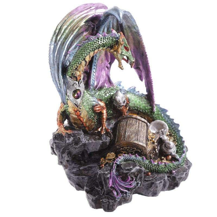 Treasure Seeker Dark Legends Dragon Figurine - Myhappymoments.co.uk