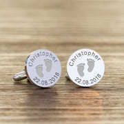 Personalised Engraved New Daddy Cufflinks
