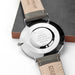Mr Beaumont Men's Personalised Leather Watch In Ash