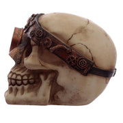 Steampunk Skull Ornament - Black