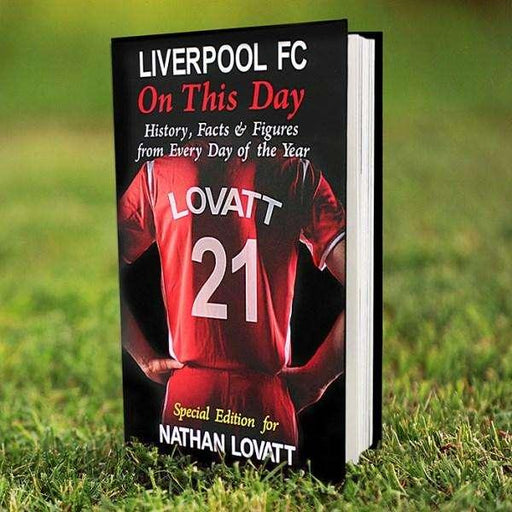 Personalised Liverpool On This Day Book - Myhappymoments.co.uk