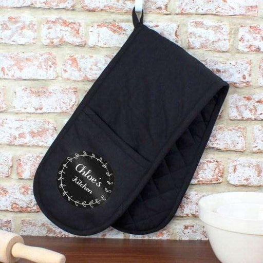 Personalised Oven Gloves - Myhappymoments.co.uk