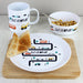 Personalised Kids Little Cars Breakfast Set  - Christening Gift