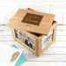 Personalised Couples Midi Oak Photo Cube Keepsake Box | Wedding Gift