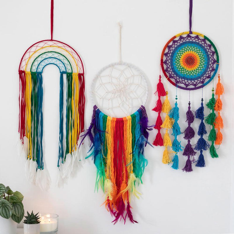 90cm Rainbow Arc Dreamcatcher