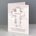 Personalised Floral In Loving Memory Cross Card - Myhappymoments.co.uk