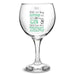 Personalised Can't Buy Happiness...Gin Balloon Glass - Myhappymoments.co.uk