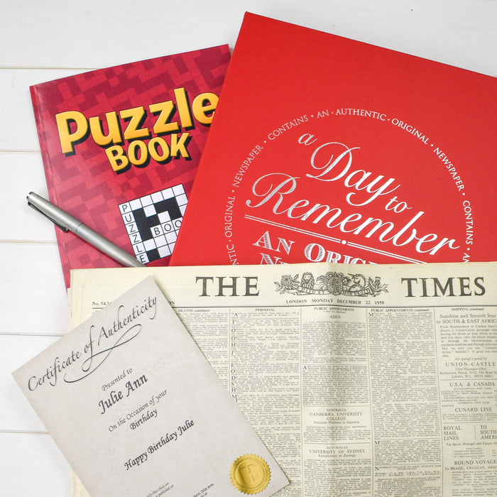 Original Newspaper with Puzzle Book With Free UK Delivery 