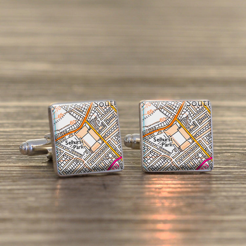 Crystal Palace Cufflinks Football Ground