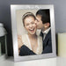 Personalised Mr & Mrs Silver Photo Frame 8x10 - Myhappymoments.co.uk