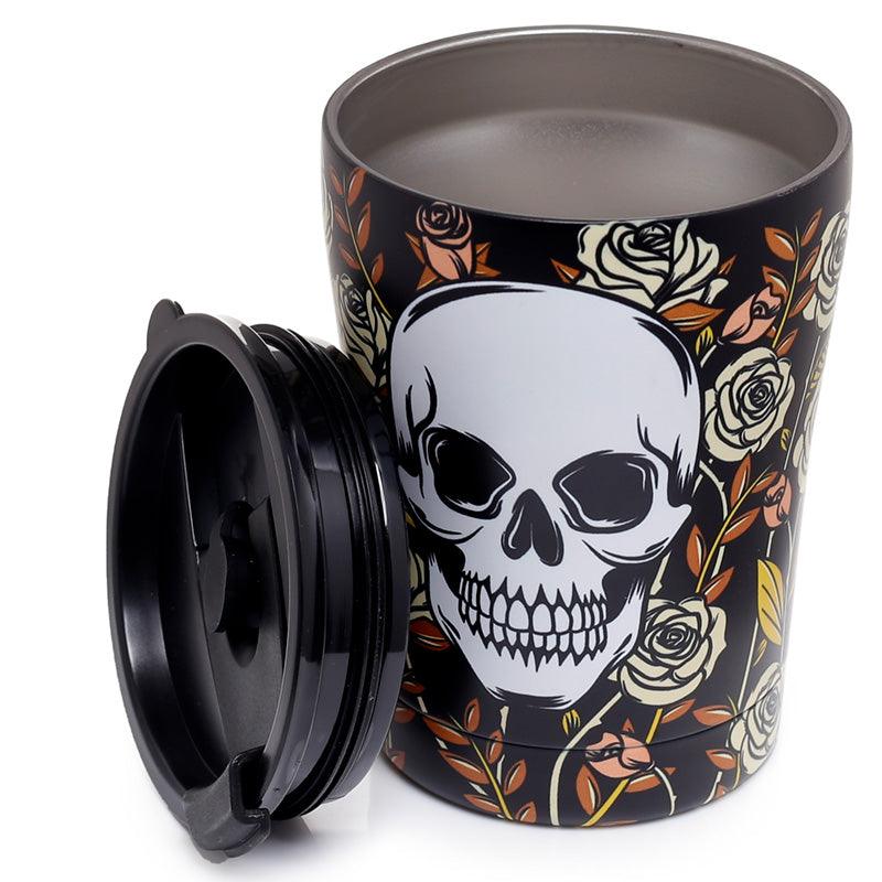 Skulls & Roses Stainless Steel Thermal Insulated Food & Drink Cup 300ml