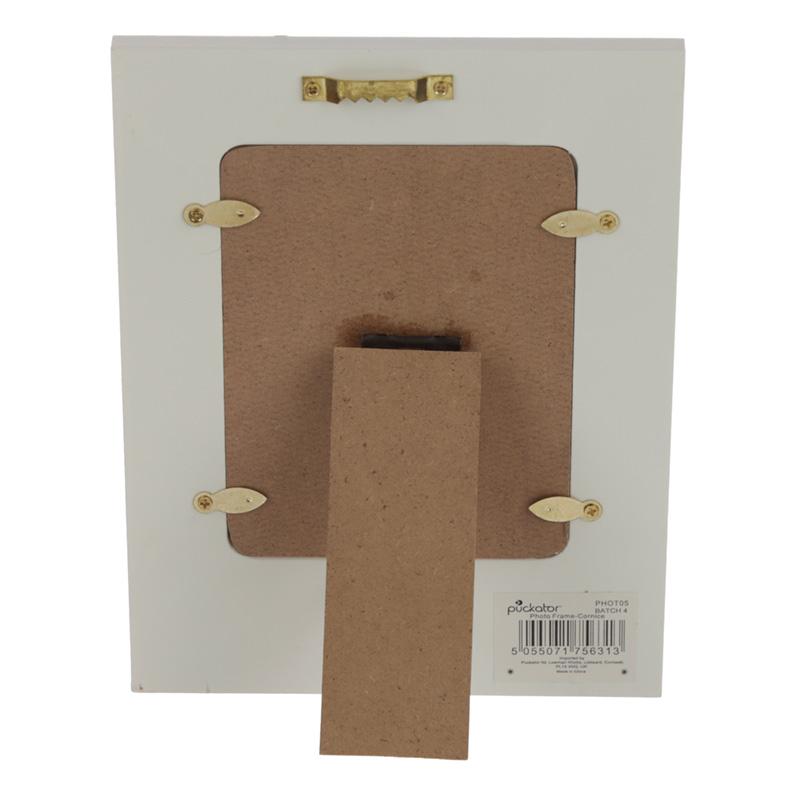 Pug Wooden Photo Frame 6x4