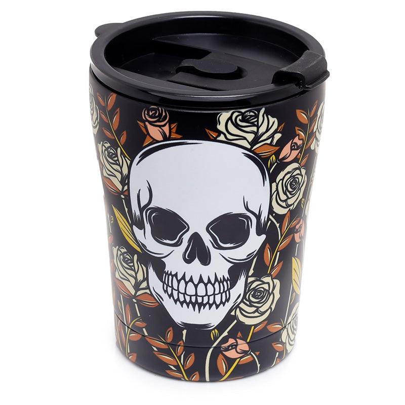 Skulls & Roses Stainless Steel Thermal Insulated Food & Drink Cup 300ml