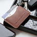 Personalised Tan Leather Credit Card Holder - Myhappymoments.co.uk