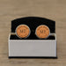 Personalised Best Man Wooden Cufflinks - Myhappymoments.co.uk