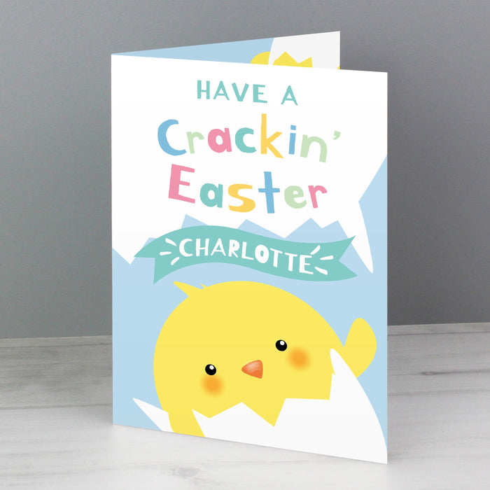 Personalised Have A Cracking Easter Card