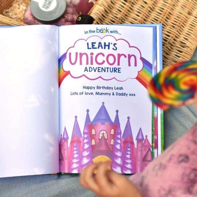 Personalised Unicorn Story Book - Myhappymoments.co.uk