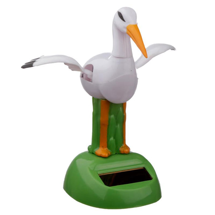 Stork Solar Powered Dashboard Toy