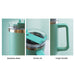 Engraved Extra Large Teal Travel Cup 40oz/1135ml, Any Name Image 6