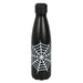 Spiderweb Metal Water Bottle - Gothic Themed Gift