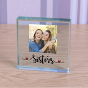 Sisters Photo Gift Plaque