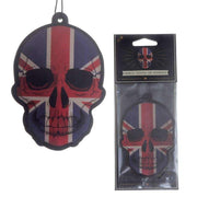Union Jack Skull Design Vanilla Scented Air Freshener - Myhappymoments.co.uk