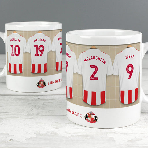 Personalised Sunderland Athletic Football Club Dressing Room Mug