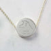 Personalised Aquarius Zodiac Star Sign Silver Tone Necklace (January 20th - February 18th) - Myhappymoments.co.uk