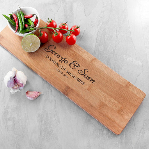 Personalised Anniversary Wooden Serving Board