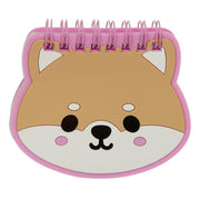 Shiba Inu Dog Shaped PVC Notepad