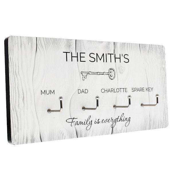 Personalised Family Names Wall Hooks - Myhappymoments.co.uk