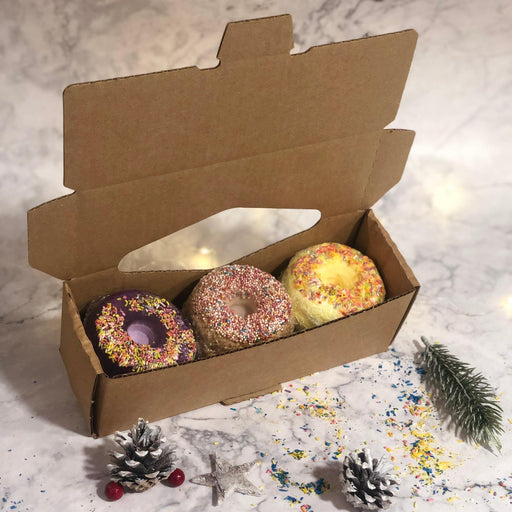 Set Of 3 Donut Bathbombs Gift Pack - Mix 2