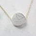 Personalised Capricorn Zodiac Star Sign Silver Tone Necklace (December 22nd - 19th January) - Myhappymoments.co.uk