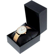 Personalised Lady's Rose Gold Tone Watch with Presentation Box - Myhappymoments.co.uk
