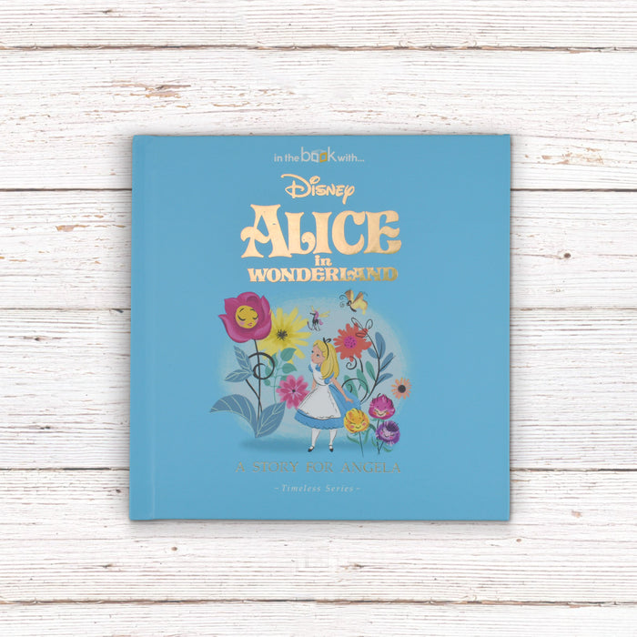 Personalised Disney Alice In Wonderland Story Book - Myhappymoments.co.uk