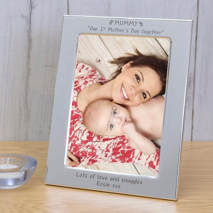 Personalised MUMMY Our 1st Mother's Day Together Photo Frame