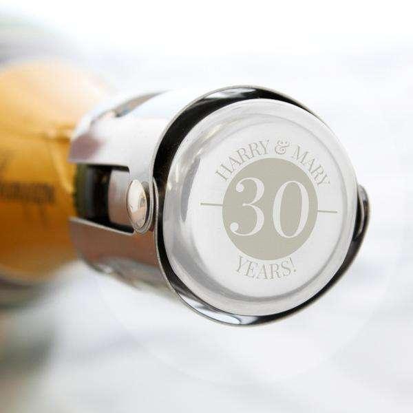 Personalised Birthday / Anniversary Bottle Stopper