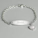Personalised Children's Sterling Silver and Cubic Zirconia Bracelet - Myhappymoments.co.uk