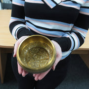 Large Five Buddha Singing Bowl