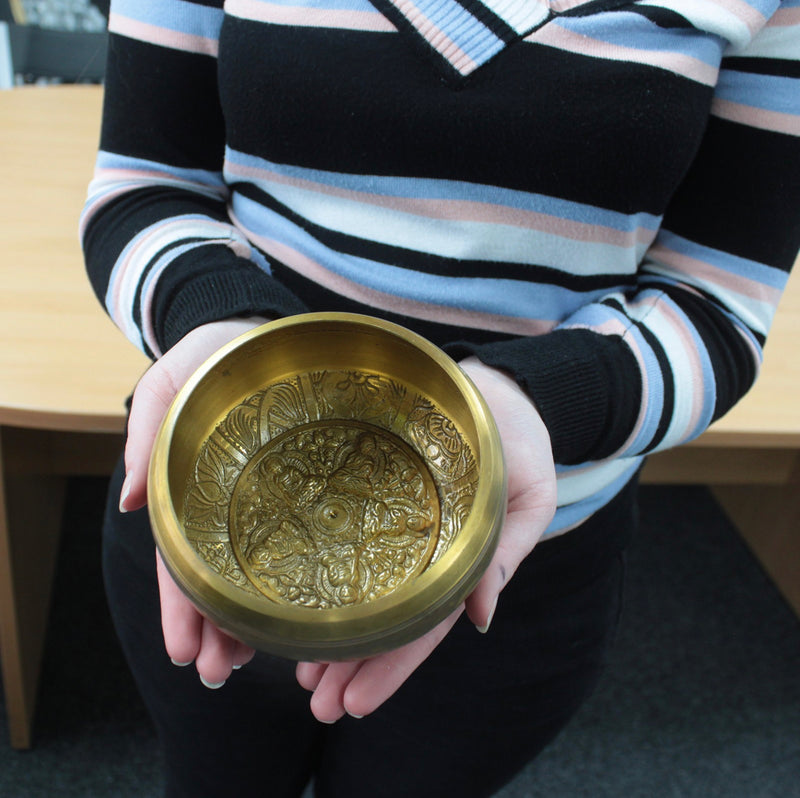 Large Five Buddha Singing Bowl