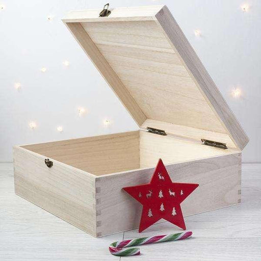 Personalised Christmas Eve Box - All Wrapped Up Design - Myhappymoments.co.uk