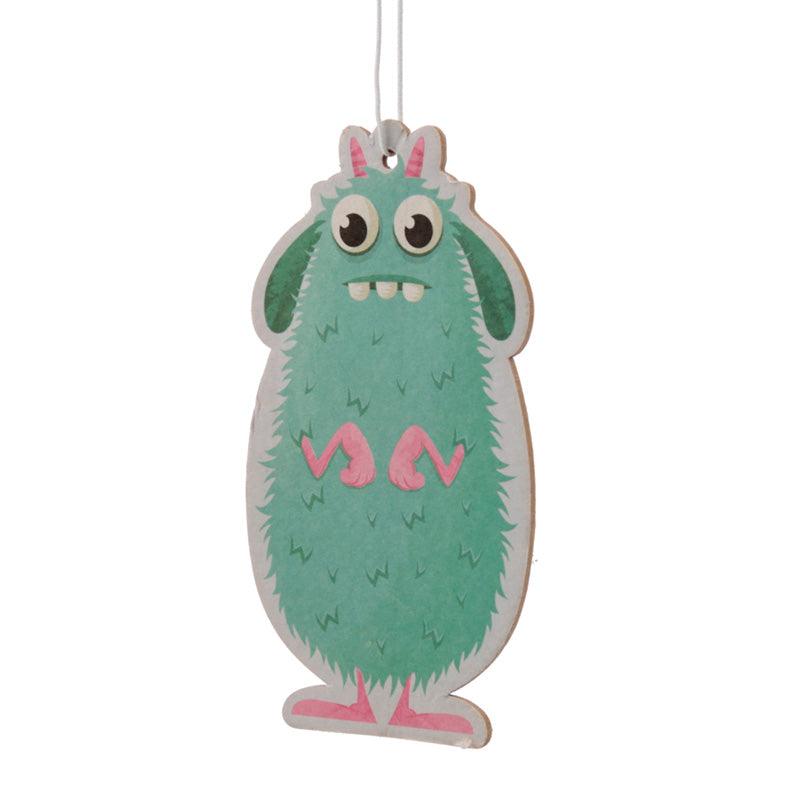 Turquoise Monstarz Monster Bubble Gum Scented Air Freshener
