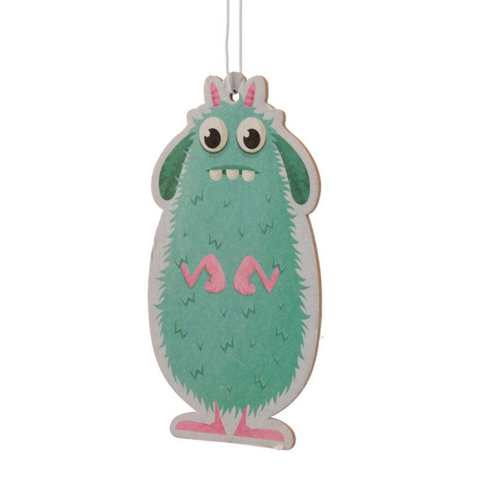Turquoise Monstarz Monster Bubble Gum Scented Air Freshener