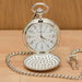 Engraved Pocket Watch - Monogrammed Script