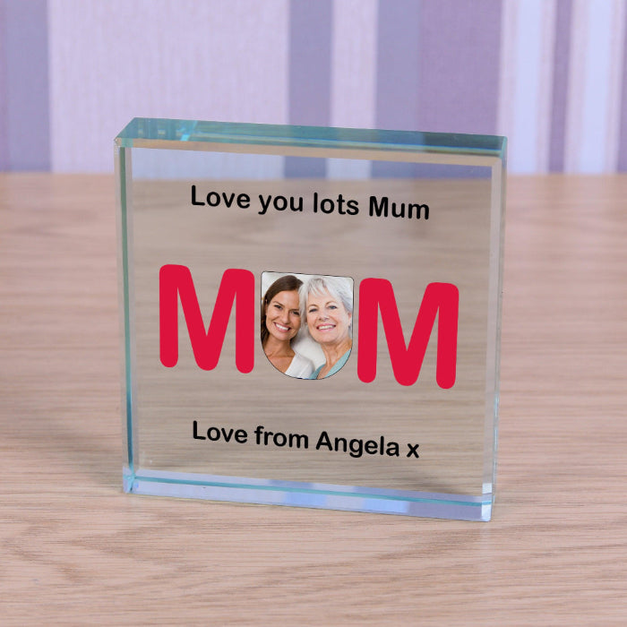 Personalised MUM Photo Gift Plaque