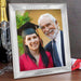 Personalised Graduation Photo Frame Silver 8x10 - Myhappymoments.co.uk